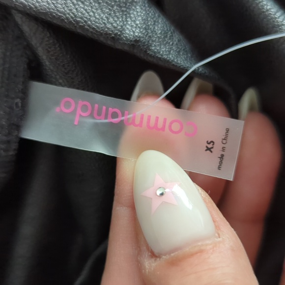 Faux leather wide leg pants - Picture 6 of 6